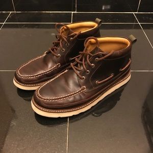 Sperry Gold Cup Chukka Boots in Amaretto